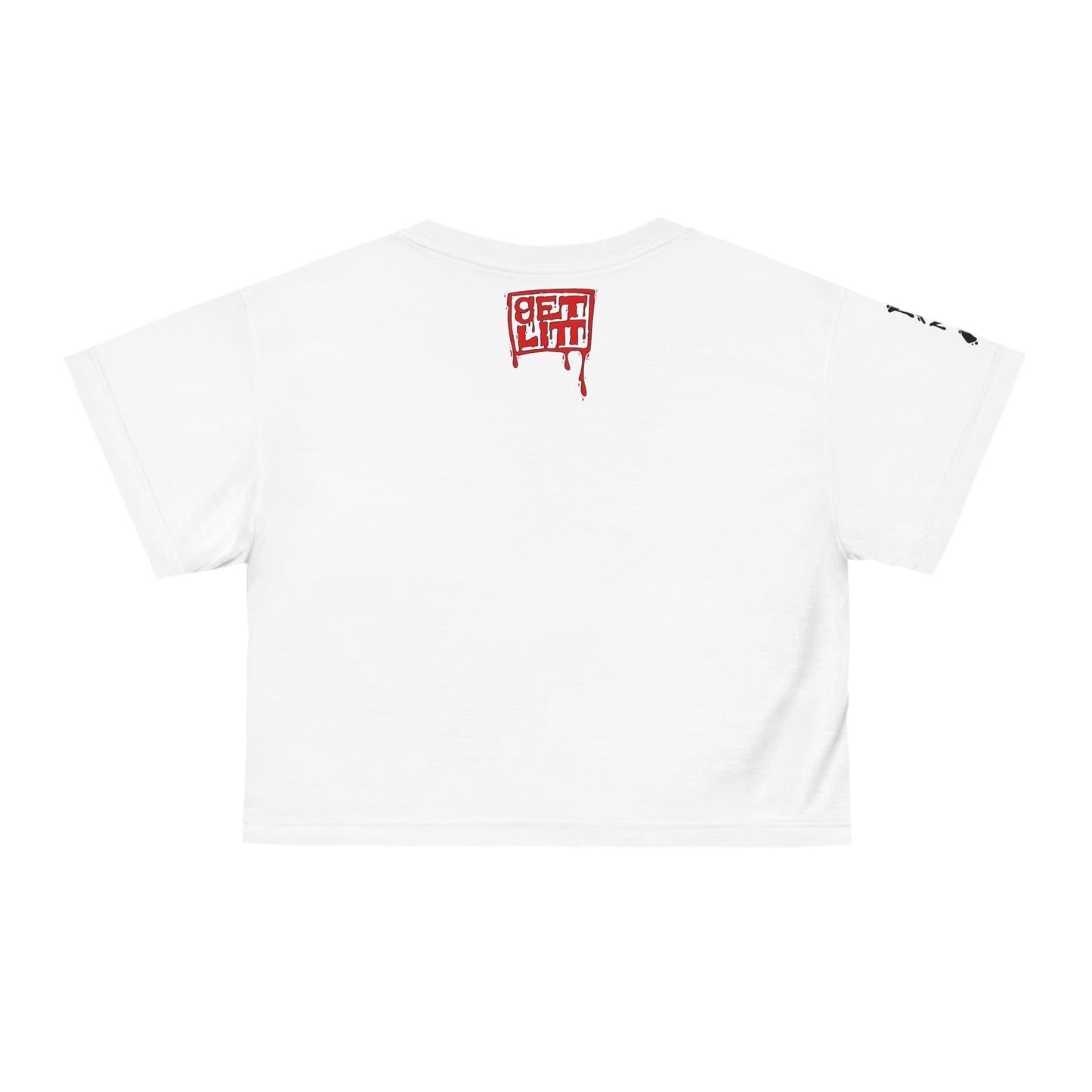 Covid mouse Crop Tee (AOP)