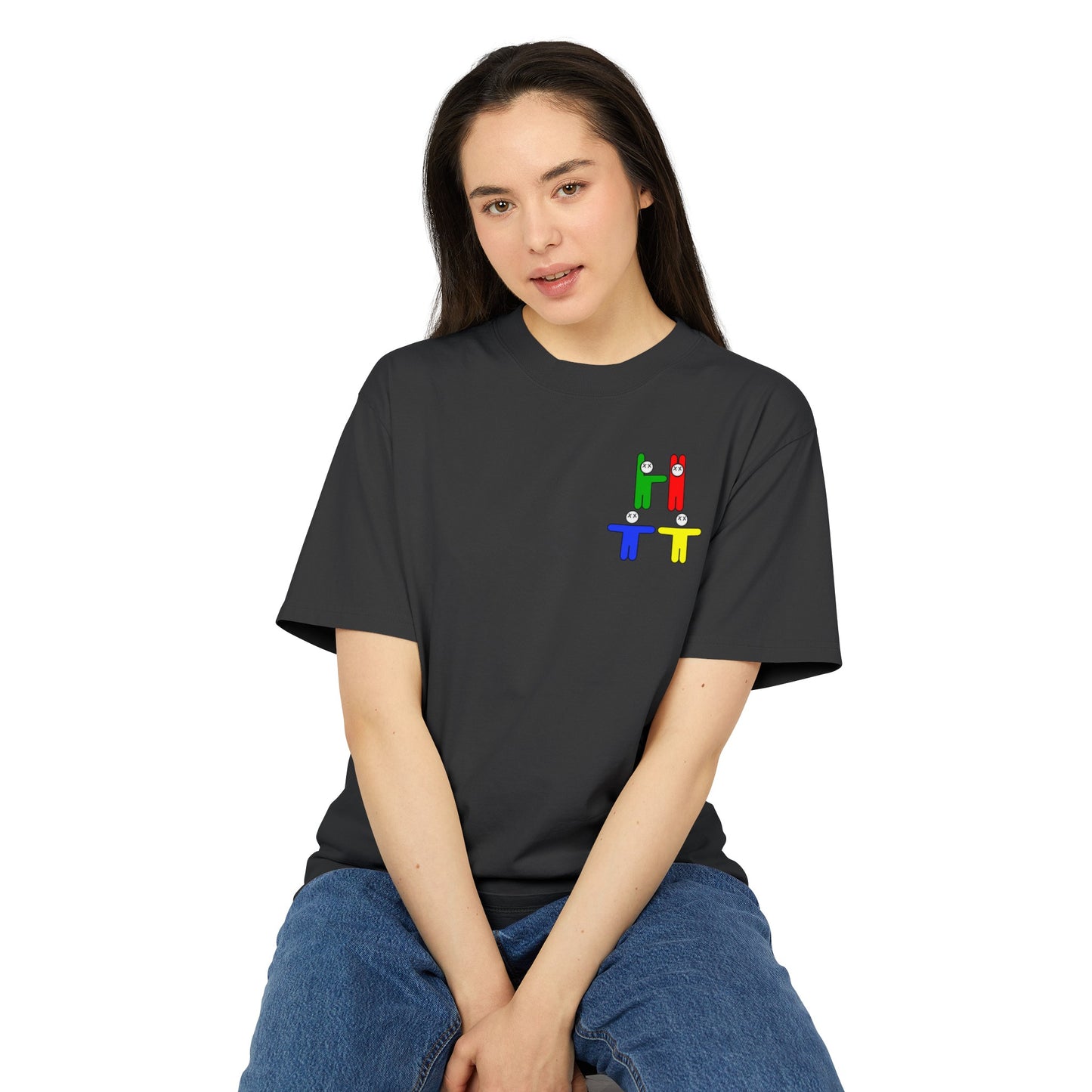 Litt Peeps Unisex Heavy Faded Tee