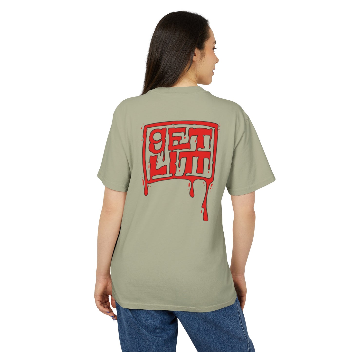 Litt Peeps Unisex Heavy Faded Tee