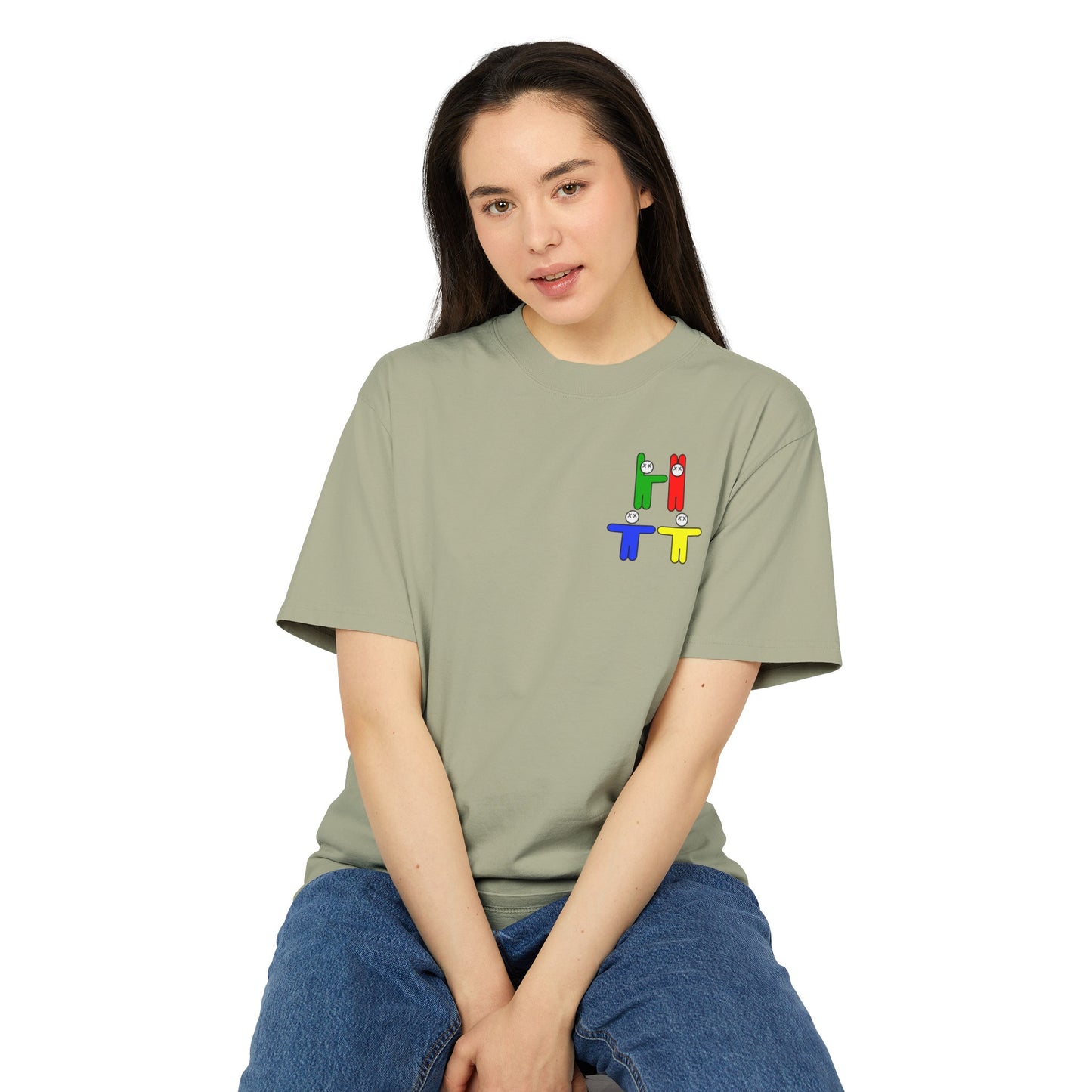 Litt Peeps Unisex Heavy Faded Tee