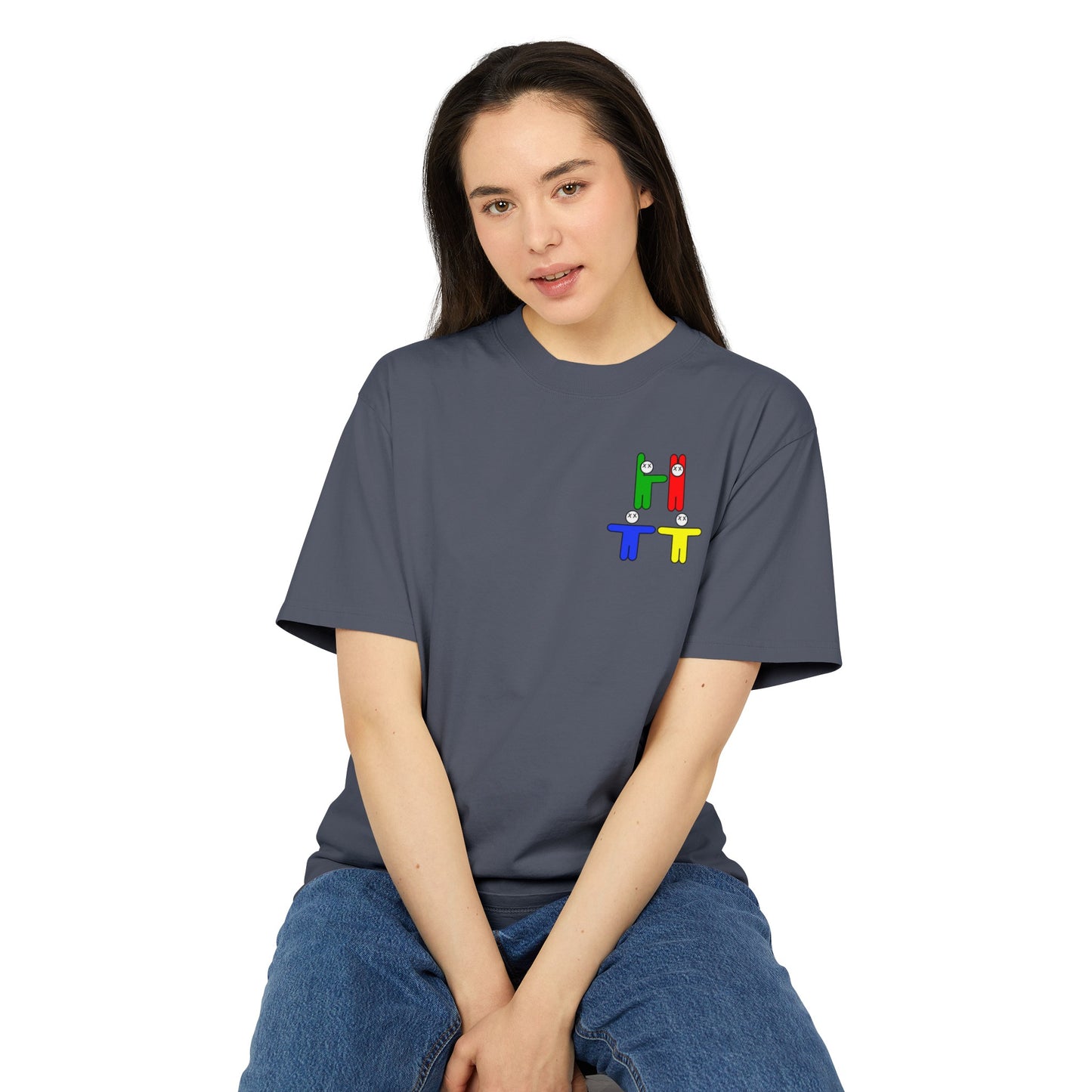 Litt Peeps Unisex Heavy Faded Tee